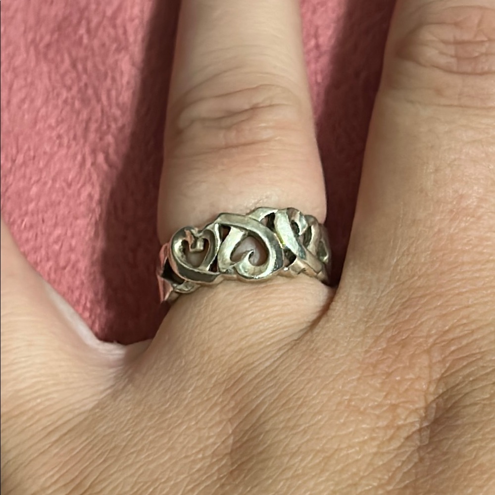 Tiffany & Co. Silver Filigree Ring